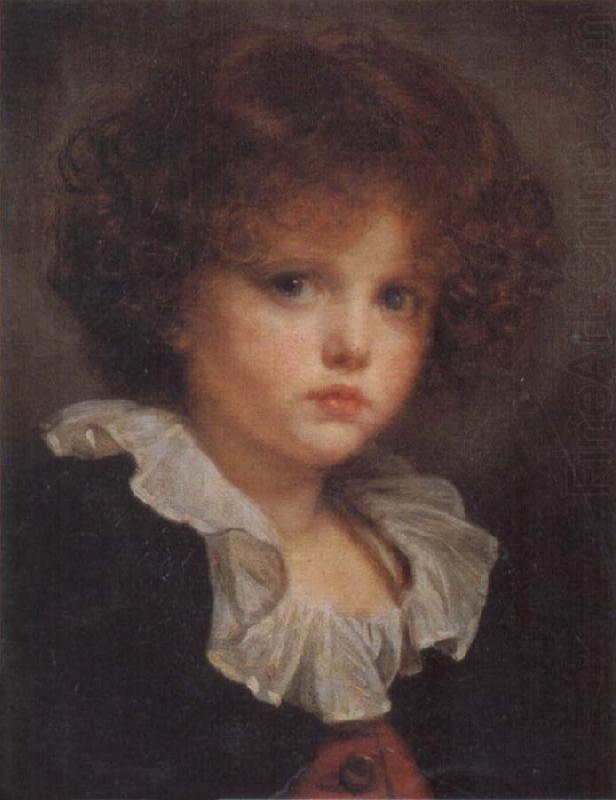 Jean Greuze Boy in Red Waistcoat china oil painting image